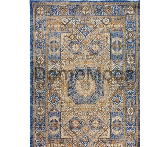 Шерстяний килим NATURAL Passion 3855A Blue - Висока якість за найкращою ціною в Україні