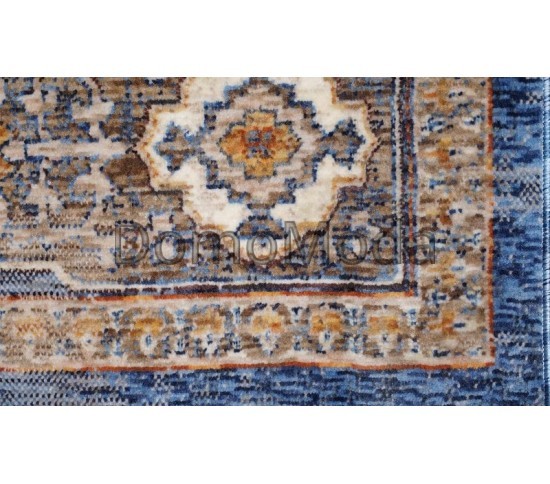 Шерстяний килим NATURAL Passion 3855A Blue - Висока якість за найкращою ціною в Україні зображення 4.