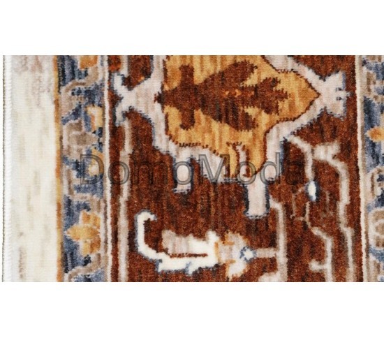 Шерстяний килим NATURAL Passion 3858B Cream-Dark Yellow Купити в інтернет магазині ДомоМода фото 4 Шерстяний килим NATURAL Passion 3858B Cream-Dark Yellow - Висока якість за найкращою ціною в Україні зображення 4.