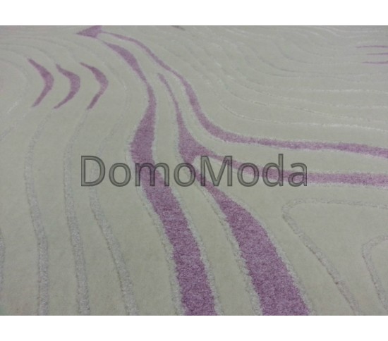 Шерстяний килим Patara 0077 CREAM-LILA Купити в інтернет магазині ДомоМода фото 2 Шерстяний килим Patara 0077 CREAM-LILA - Висока якість за найкращою ціною в Україні зображення 2.