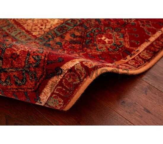 Шертяний килим Polonia Pamuk Red 2 Купити в інтернет магазині ДомоМода фото 2 Шертяний килим Polonia Pamuk Red 2 - Висока якість за найкращою ціною в Україні зображення 2.