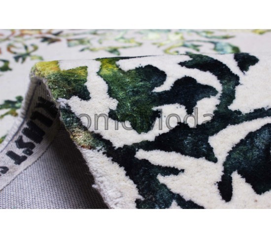 Шерстяний килим SAPHIRA blue green - Висока якість за найкращою ціною в Україні зображення 4.