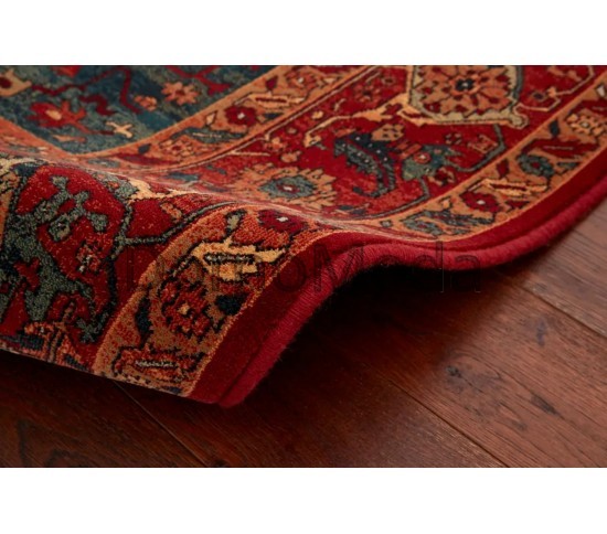 Шерстяний килим Superior Kasim Rubin Купити в інтернет магазині ДомоМода фото 3 Шерстяний килим Superior Kasim Rubin - Висока якість за найкращою ціною в Україні зображення 3.