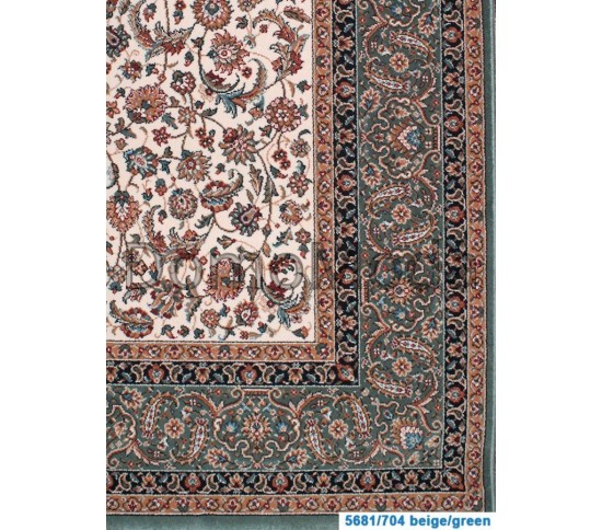 Шерстяний килим Farsistan 5681-704 beige-green Купити в інтернет магазині ДомоМода фото 2 Шерстяний килим Farsistan 5681-704 beige-green - Висока якість за найкращою ціною в Україні зображення 2.