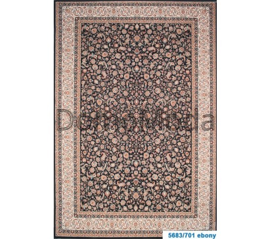 Шерстяний килим Farsistan 5683-701 ebony Купити в інтернет магазині ДомоМода Шерстяний килим Farsistan 5683-701 ebony - Висока якість за найкращою ціною в Україні