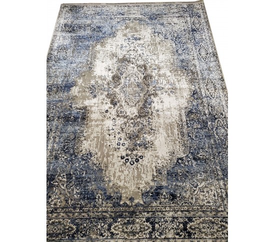 Акриловий килим Vintage B169E COKME DGRAY / L BLUE Купити в інтернет магазині ДомоМода Акриловий килим Vintage B169E COKME DGRAY / L BLUE - Висока якість за найкращою ціною в Україні
