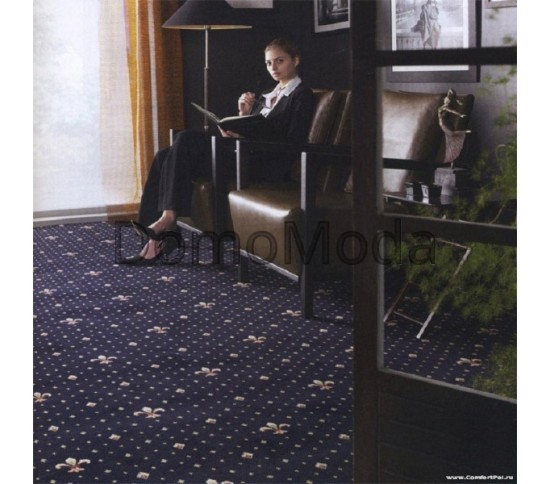 Комерційний ковролін Wellington 4957 blue 30 - Висока якість за найкращою ціною в Україні зображення 6.