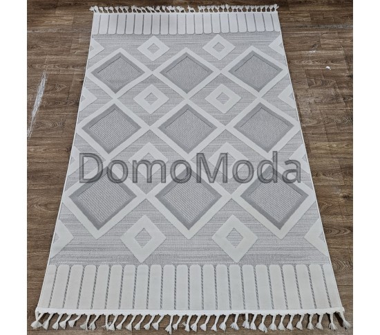 Безворсовый ковер DOLCHE 3294A CREAM / L.GREY - высокое качество по лучшей цене в Украине