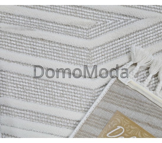 Безворсовый ковер DOLCHE 3300A CREAM / CREAM - высокое качество по лучшей цене в Украине изображение 4.