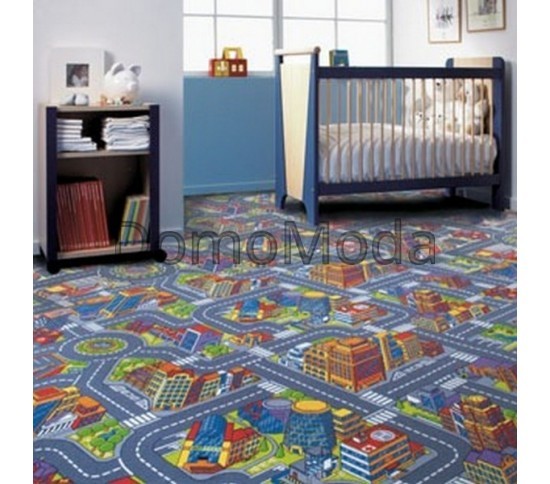 Дитячий ковролін Big City 97 - Висока якість за найкращою ціною в Україні зображення 3.