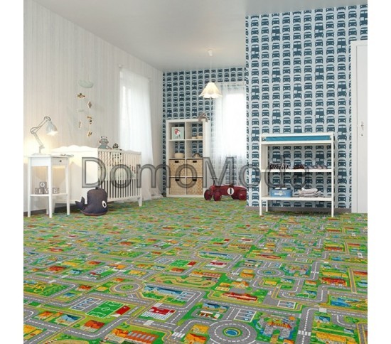 Дитячий ковролін Play City 97 - Висока якість за найкращою ціною в Україні зображення 4.