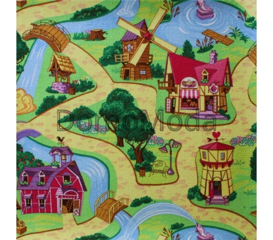Дитячий ковролін Candy town 27 Купити в інтернет магазині ДомоМода Дитячий ковролін Candy town 27 - Висока якість за найкращою ціною в Україні