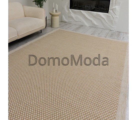 Безворсовий килим NATURA B3667B cream - Висока якість за найкращою ціною в Україні зображення 5.