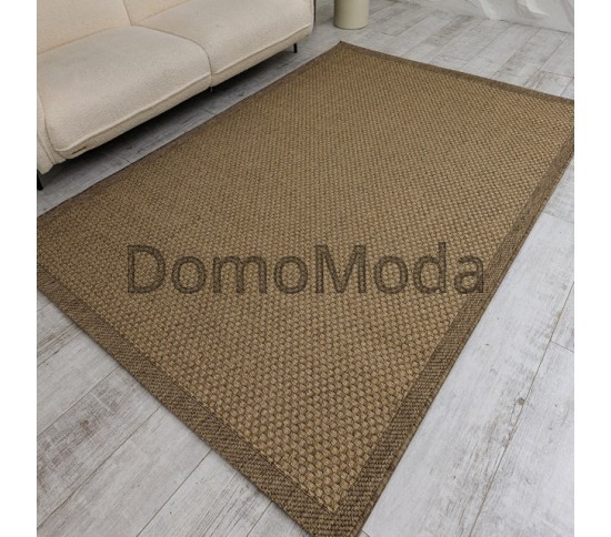 Безворсовий килим NATURA B3667D brown - Висока якість за найкращою ціною в Україні