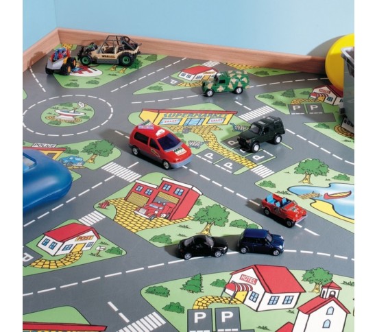 Дитячий лінолеум IVC Neo Traffic 050 - Висока якість за найкращою ціною в Україні