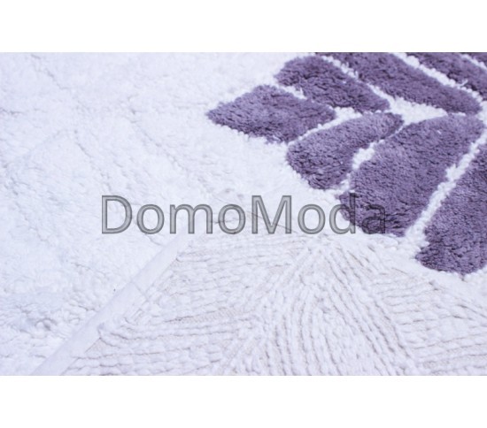 Коврик для ванной Banio 5734 white-grey - высокое качество по лучшей цене в Украине изображение 3.