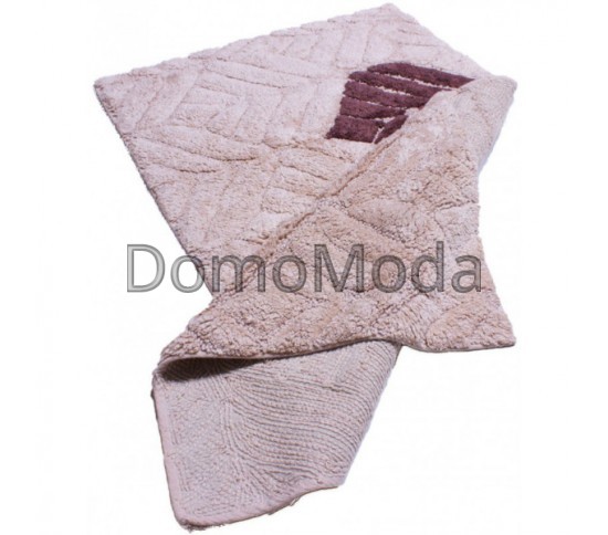 Коврик для ванной Banio 5734 beige-brown - высокое качество по лучшей цене в Украине изображение 4.