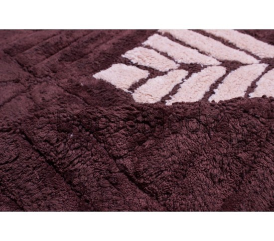 Коврик для ванной Banio 5734 brown-beige - высокое качество по лучшей цене в Украине изображение 2.