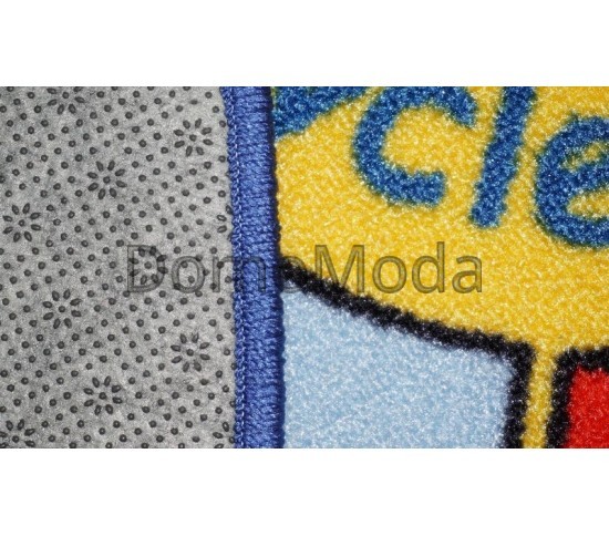 Детский ковер Life Cycle Anti-Slip Blue Купить в интернет магазине ДомоМода фото 3 Детский ковер Life Cycle Anti-Slip Blue - высокое качество по лучшей цене в Украине изображение 3.
