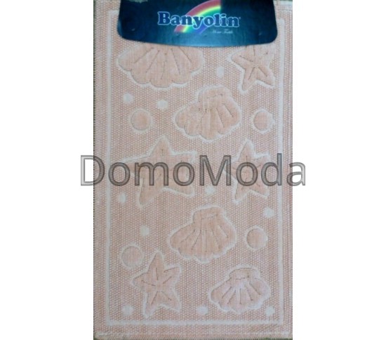 Коврик для ванной Silver SCTN04 Salmon Купить в интернет магазине ДомоМода Коврик для ванной Silver SCTN04 Salmon - высокое качество по лучшей цене в Украине