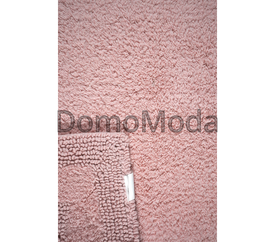 Коврик для ванной Indian Handmade Inside RIS-BTH-5246  lt.pink Купить в интернет магазине ДомоМода фото 2 Коврик для ванной Indian Handmade Inside RIS-BTH-5246  lt.pink - высокое качество по лучшей цене в Украине изображение 2.