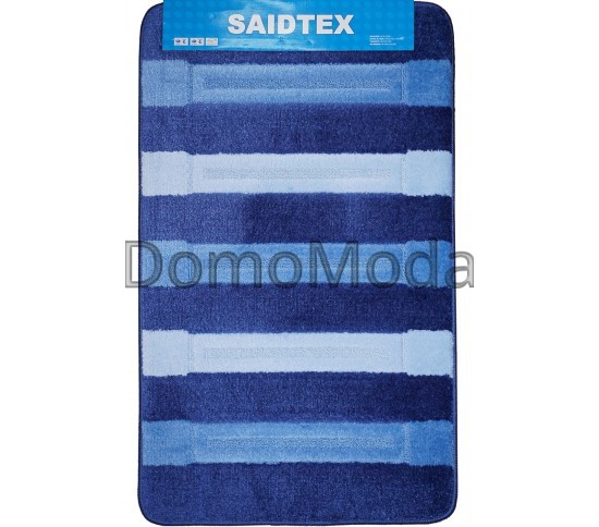 Коврик для ванной SAIDTEX 8352 d.blue Купить в интернет магазине ДомоМода Коврик для ванной SAIDTEX 8352 d.blue - высокое качество по лучшей цене в Украине
