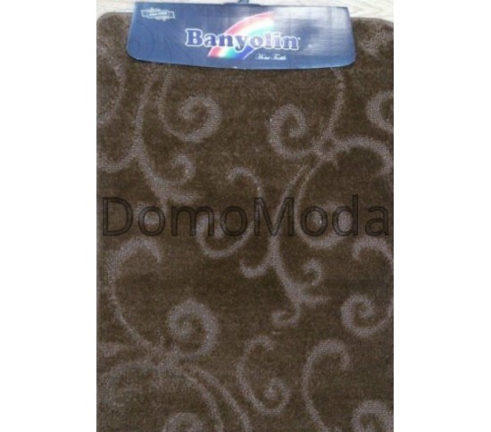 Коврик для ванной Silver CLT 14 Dark brown Купить в интернет магазине ДомоМода Коврик для ванной Silver CLT 14 Dark brown - высокое качество по лучшей цене в Украине