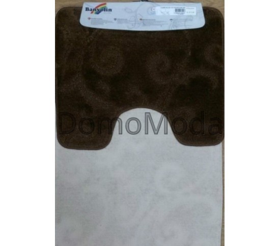 Коврик для ванной Silver CLT 14 Dark brown Купить в интернет магазине ДомоМода фото 3 Коврик для ванной Silver CLT 14 Dark brown - высокое качество по лучшей цене в Украине изображение 3.