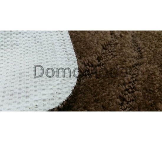 Коврик для ванной Silver CLT 14 Dark brown Купить в интернет магазине ДомоМода фото 2 Коврик для ванной Silver CLT 14 Dark brown - высокое качество по лучшей цене в Украине изображение 2.