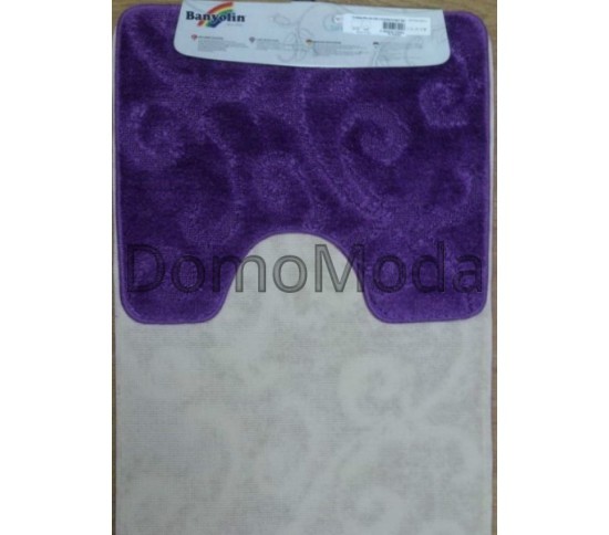 Коврик для ванной Silver CLT 14 Dark violet Купить в интернет магазине ДомоМода фото 3 Коврик для ванной Silver CLT 14 Dark violet - высокое качество по лучшей цене в Украине изображение 3.