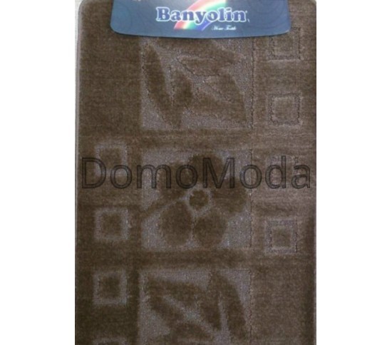 Коврик для ванной Silver CLT 27 Dark brown Купить в интернет магазине ДомоМода Коврик для ванной Silver CLT 27 Dark brown - высокое качество по лучшей цене в Украине