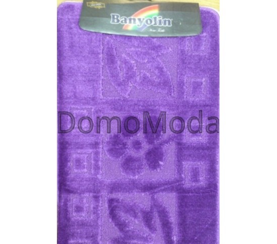 Коврик для ванной Silver CLT 27 Dark violet Купить в интернет магазине ДомоМода Коврик для ванной Silver CLT 27 Dark violet - высокое качество по лучшей цене в Украине