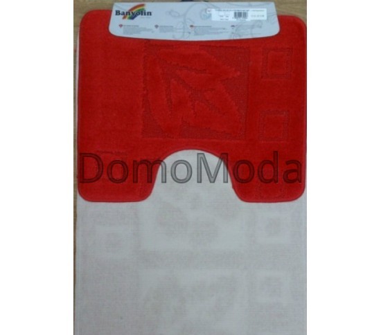 Коврик для ванной Silver CLT 27 Red Купить в интернет магазине ДомоМода фото 3 Коврик для ванной Silver CLT 27 Red - высокое качество по лучшей цене в Украине изображение 3.