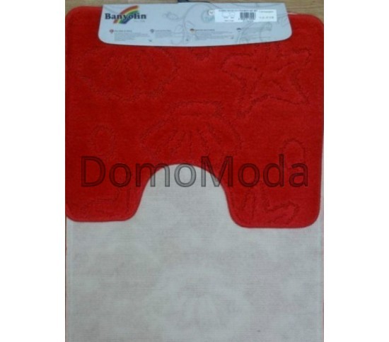 Коврик для ванной Silver CLT 30 Red Купить в интернет магазине ДомоМода фото 3 Коврик для ванной Silver CLT 30 Red - высокое качество по лучшей цене в Украине изображение 3.