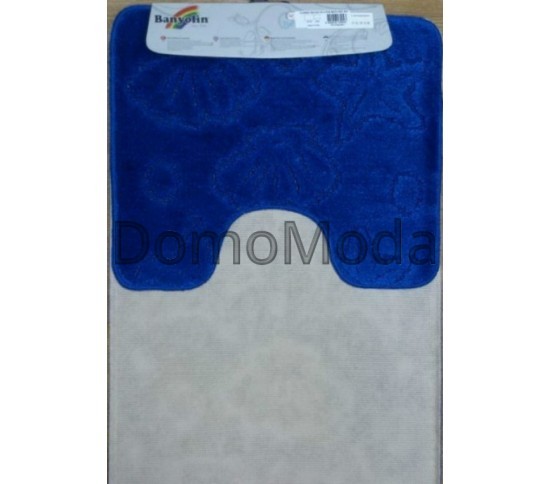 Килим для ванної Silver CLT 30 Sax Blue - Висока якість за найкращою ціною в Україні зображення 3.