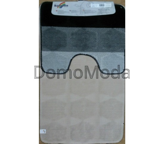 Коврик для ванной Silver GLD 01 Black Купить в интернет магазине ДомоМода фото 3 Коврик для ванной Silver GLD 01 Black - высокое качество по лучшей цене в Украине изображение 3.