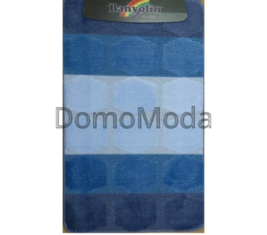 Коврик для ванной Silver GLD 01 Blue Купить в интернет магазине ДомоМода Коврик для ванной Silver GLD 01 Blue - высокое качество по лучшей цене в Украине