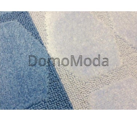 Коврик для ванной Silver GLD 01 Blue Купить в интернет магазине ДомоМода фото 2 Коврик для ванной Silver GLD 01 Blue - высокое качество по лучшей цене в Украине изображение 2.