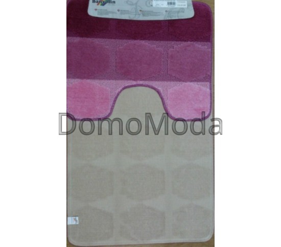 Коврик для ванной Silver GLD 01 Pink Купить в интернет магазине ДомоМода фото 2 Коврик для ванной Silver GLD 01 Pink - высокое качество по лучшей цене в Украине изображение 2.