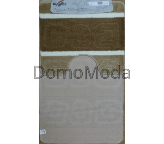 Коврик для ванной Silver SLV 14 Beige Купить в интернет магазине ДомоМода фото 3 Коврик для ванной Silver SLV 14 Beige - высокое качество по лучшей цене в Украине изображение 3.