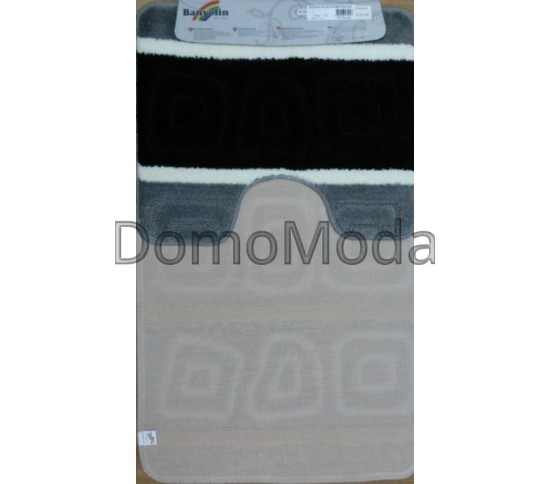 Килим для ванної Silver SLV 14 Black - Висока якість за найкращою ціною в Україні зображення 3.