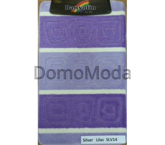Коврик для ванной Silver SLV 14 Lilac Купить в интернет магазине ДомоМода Коврик для ванной Silver SLV 14 Lilac - высокое качество по лучшей цене в Украине
