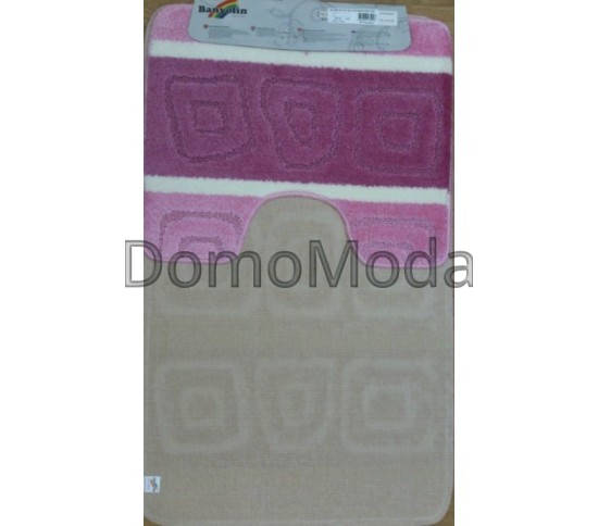 Килим для ванної Silver SLV 14 Pink - Висока якість за найкращою ціною в Україні зображення 2.