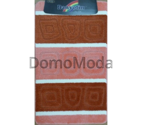 Коврик для ванной Silver SLV 14 Salmon Купить в интернет магазине ДомоМода Коврик для ванной Silver SLV 14 Salmon - высокое качество по лучшей цене в Украине