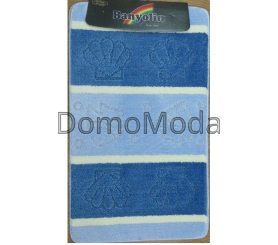 Коврик для ванной Silver SLV 15 Blue Купить в интернет магазине ДомоМода Коврик для ванной Silver SLV 15 Blue - высокое качество по лучшей цене в Украине