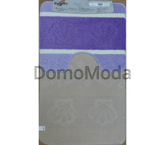 Коврик для ванной Silver SLV 15 Lilac Купить в интернет магазине ДомоМода фото 2 Коврик для ванной Silver SLV 15 Lilac - высокое качество по лучшей цене в Украине изображение 2.