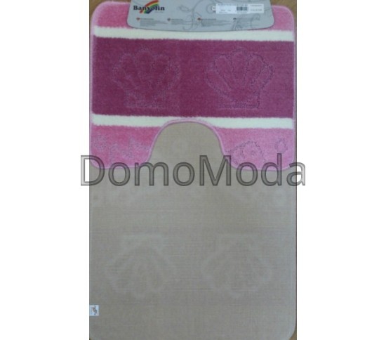 Коврик для ванной Silver SLV 15 Pink Купить в интернет магазине ДомоМода фото 2 Коврик для ванной Silver SLV 15 Pink - высокое качество по лучшей цене в Украине изображение 2.