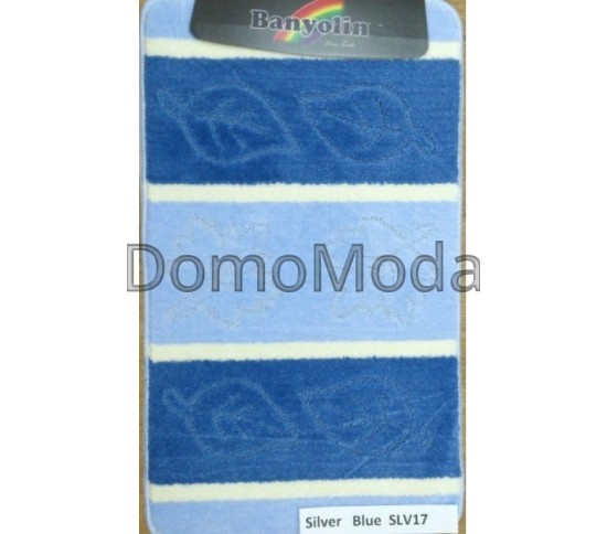 Коврик для ванной Silver SLV 17 Blue Купить в интернет магазине ДомоМода Коврик для ванной Silver SLV 17 Blue - высокое качество по лучшей цене в Украине