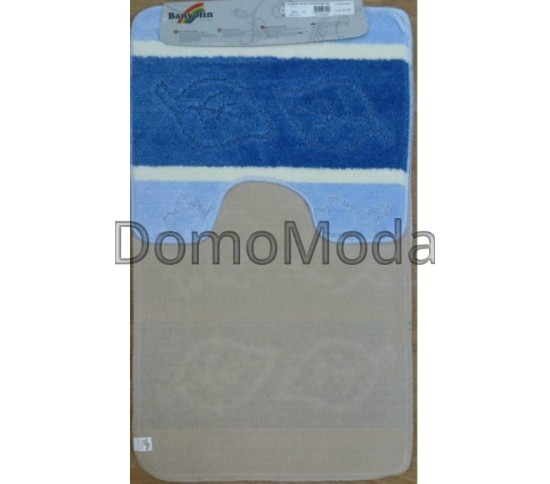 Коврик для ванной Silver SLV 17 Blue Купить в интернет магазине ДомоМода фото 2 Коврик для ванной Silver SLV 17 Blue - высокое качество по лучшей цене в Украине изображение 2.