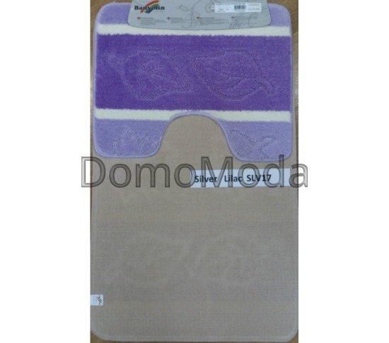 Коврик для ванной Silver SLV 17 Lilac Купить в интернет магазине ДомоМода фото 2 Коврик для ванной Silver SLV 17 Lilac - высокое качество по лучшей цене в Украине изображение 2.